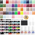 OpenLive 16.5ml Dark Red Nail Polish Large Volume Quick Dry Nail Polish. Long Lasting Shine. Fingernail Toenail Nail Art DIY Home Travel Nail Art Gift : Beauty & Personal Care