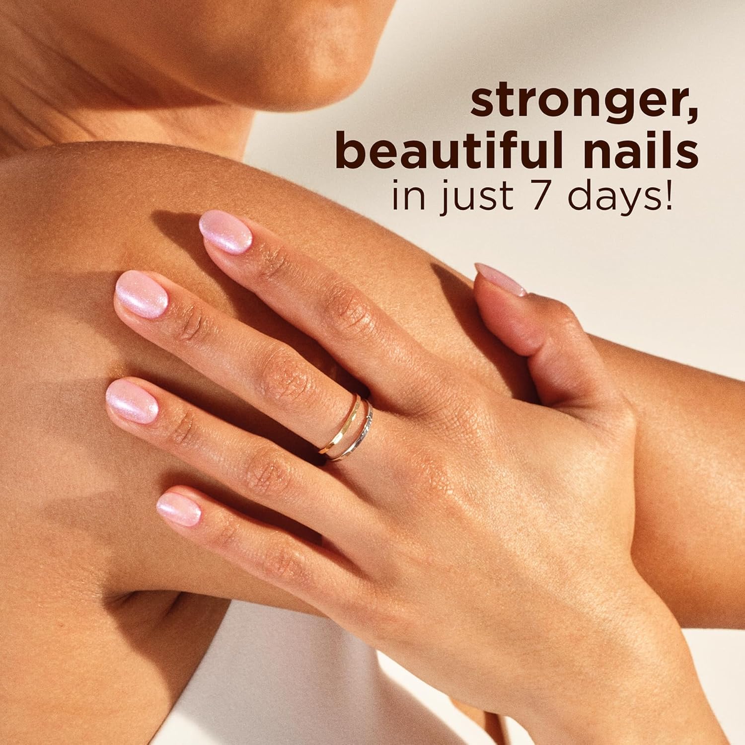 Sally Hansen Color Therapy Nail Polish | Biotin. Argan Oil. Long Lasting. Healthy Nails. Nail Strengthener. Semi-Opaque | 220 Rosy Quartz | Rosy Pink Nail Color : Beauty & Personal Care