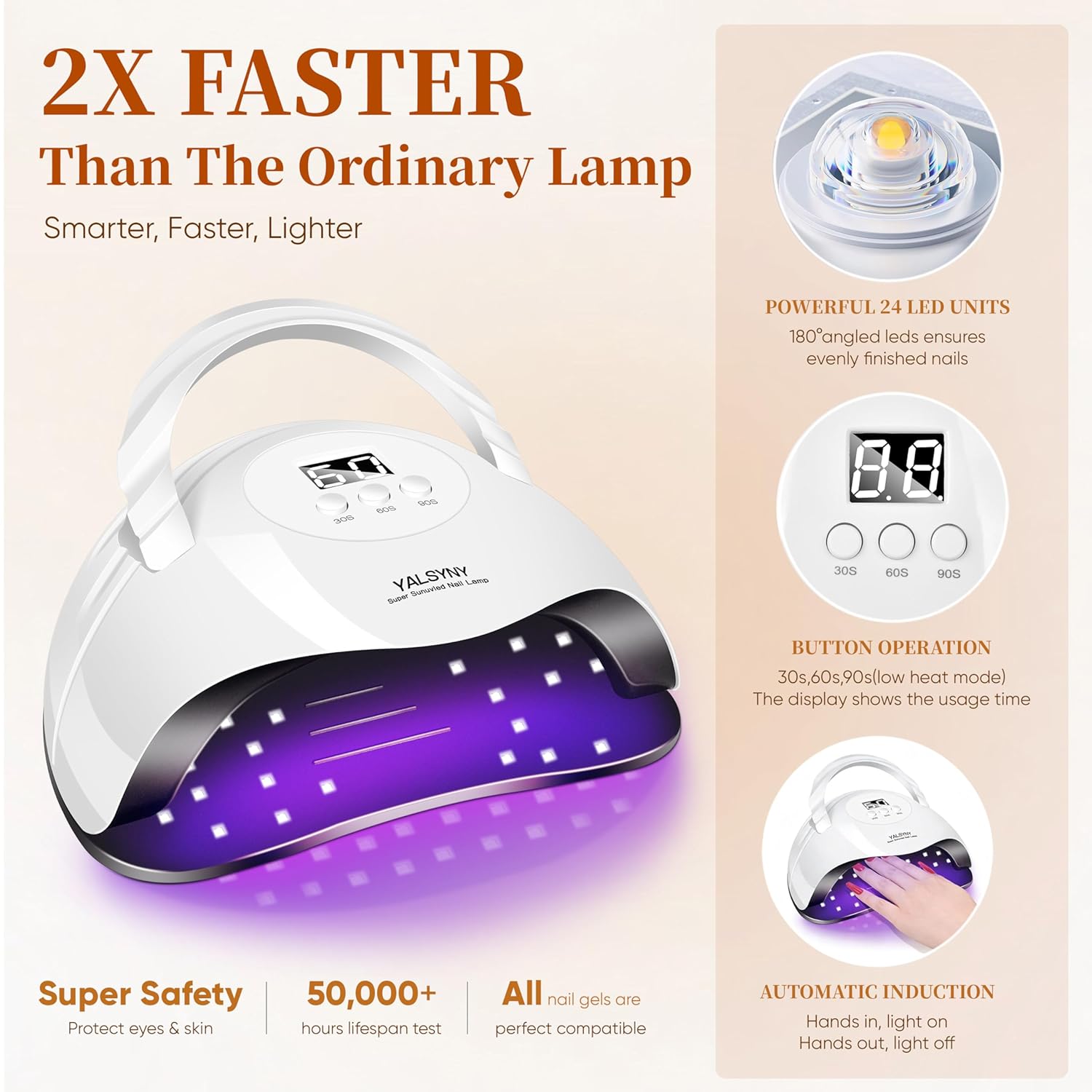 YALSYNY NAIL POLISH KIT with U V Lamp and Drill Starter Kit 36 Colors Gel Nail Polish Nail Art Gel Manicure Kit : Beauty & Personal Care