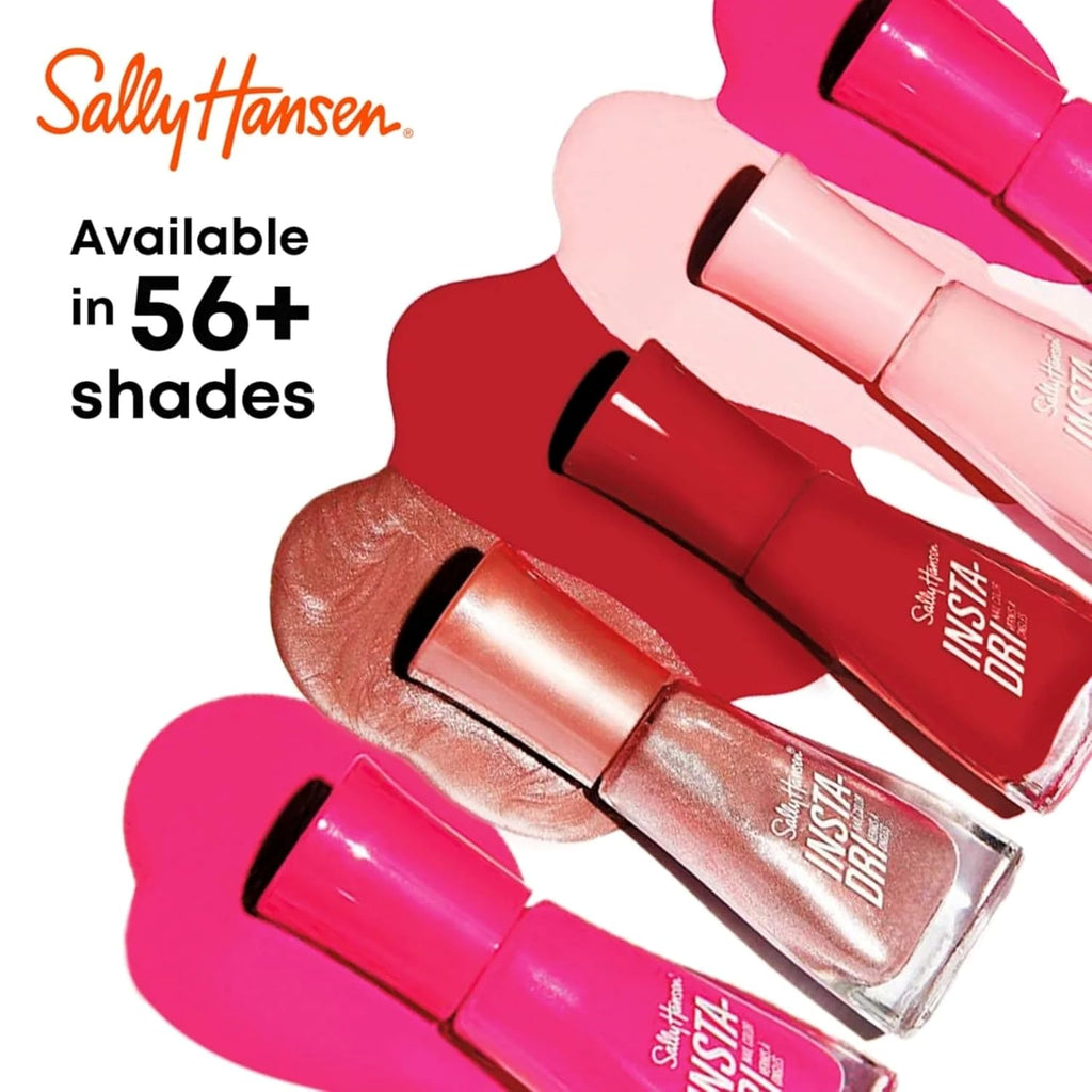 Sally Hansen Insta-Dri Nail Polish | Quick Dry. Long Lasting. Streak-Free Shine | Opaque. Glossy | 357 Time Warmth | Burnt Orange Nail Color : Beauty & Personal Care