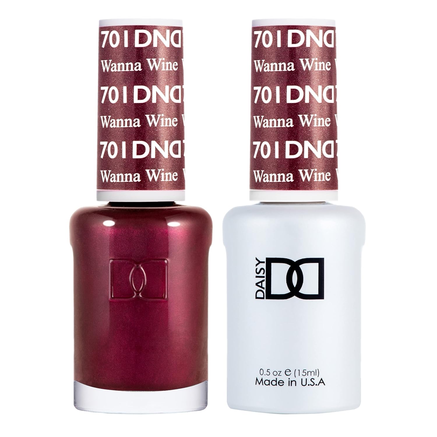 DND Gel Polish Set - 1 each of Red Gel Polish and Red Nail Polish. 430 Ferrari Red. 0.5 Fl Oz : Beauty & Personal Care