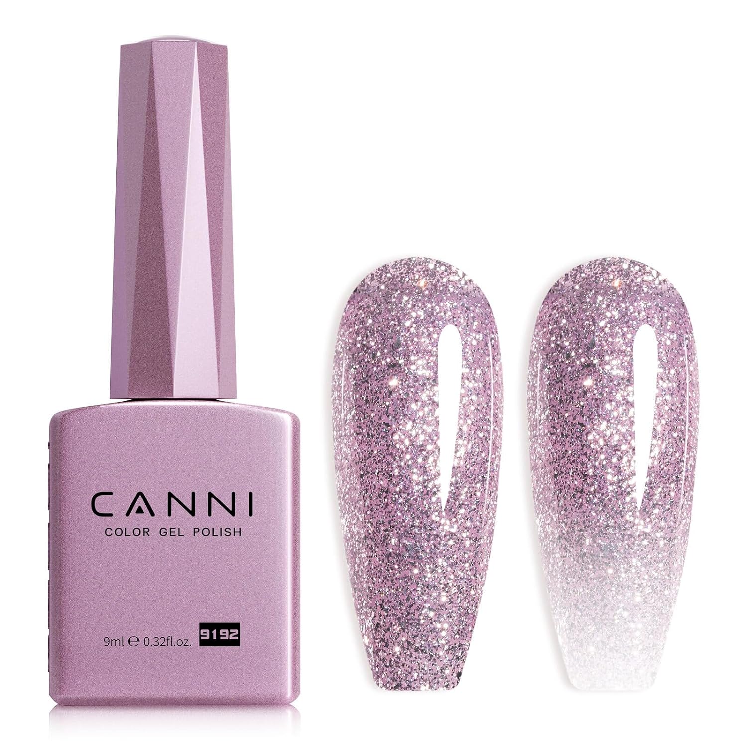 CANNI Light Pink Gel Nail Polish. 1Pcs Baby Pink Gel Polish Soft Pale Color High Gloss Soak Off U V Nail Manicure Salon DIY : Beauty & Personal Care