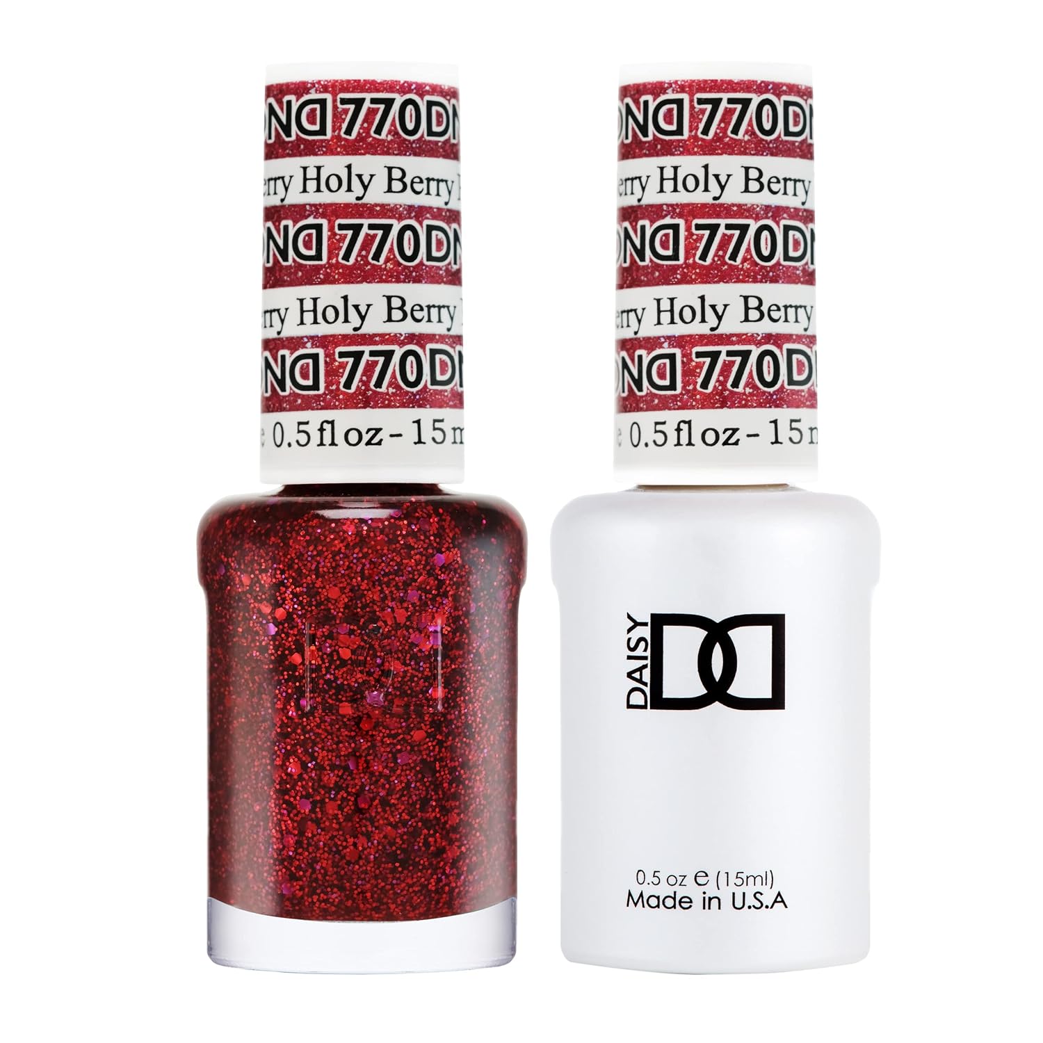 DND Gel Polish Set - 1 each of Red Gel Polish and Red Nail Polish. 430 Ferrari Red. 0.5 Fl Oz : Beauty & Personal Care