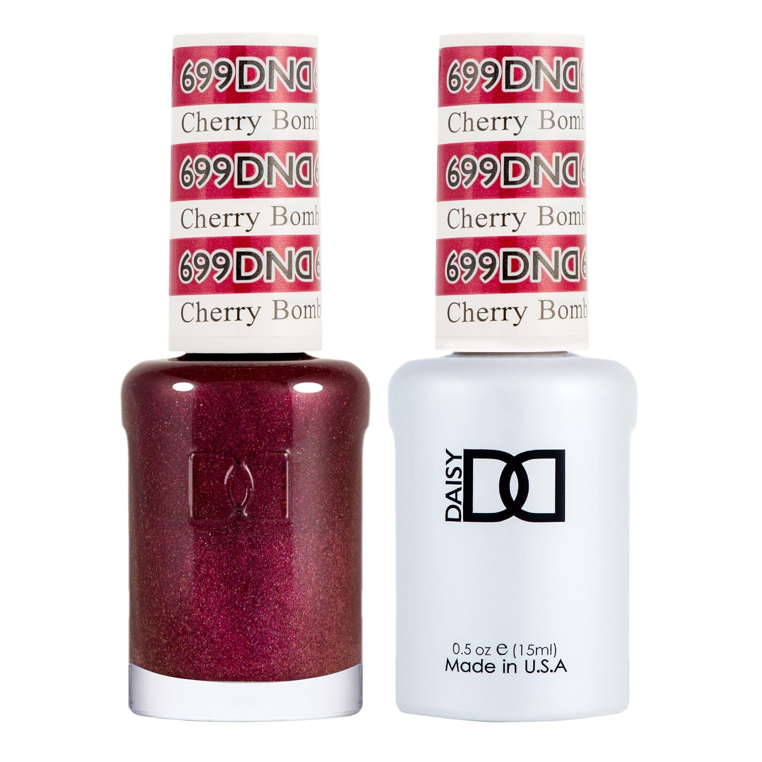 DND Gel Polish Set - 1 each of Red Gel Polish and Red Nail Polish. 430 Ferrari Red. 0.5 Fl Oz : Beauty & Personal Care
