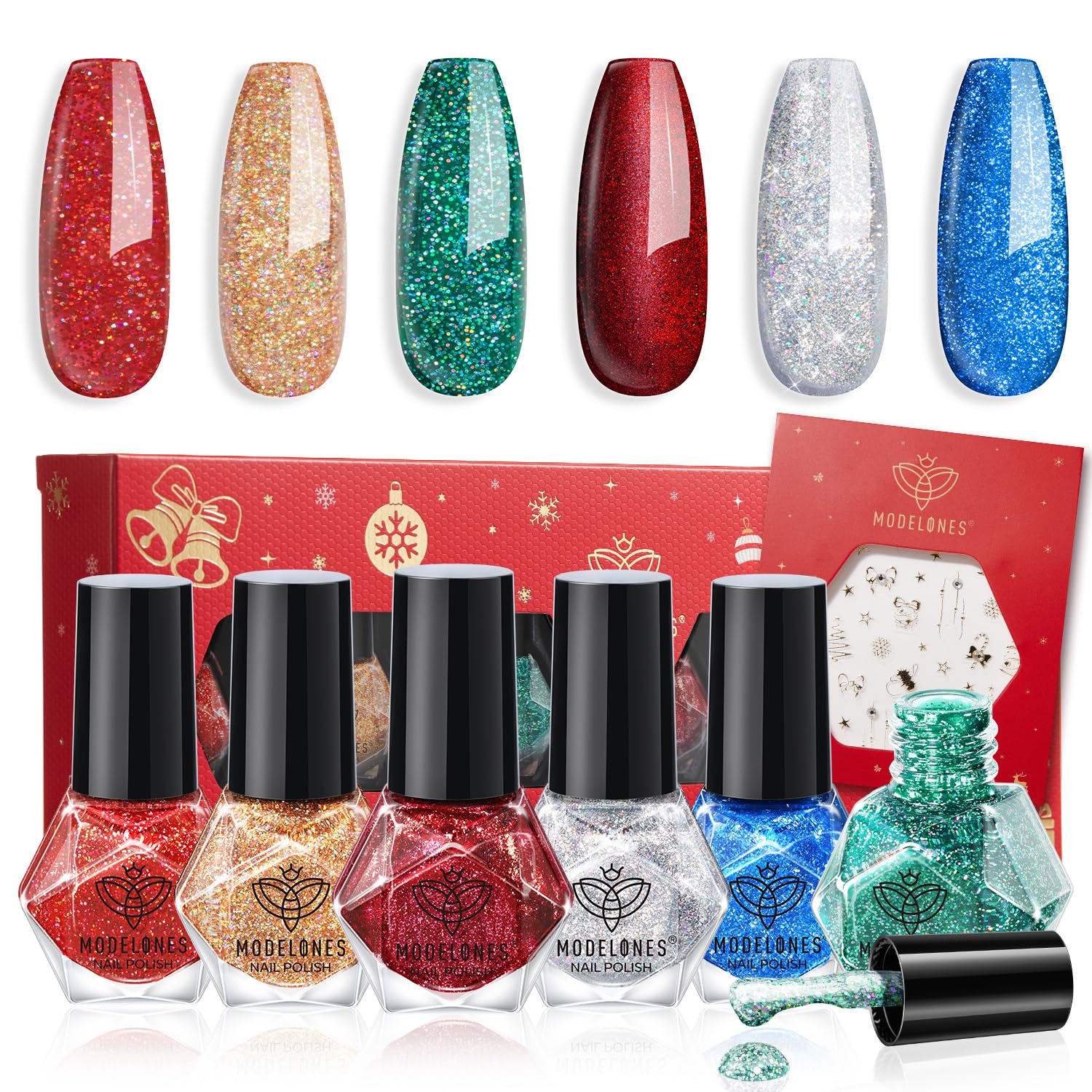 modelones Nail Polish Set 6 Colors Nude Nail Polish Jelly Set Red Pink Quick Dry Spring Summer Nail Polish 5ml (Sheer Nude Set) : Beauty & Personal Care