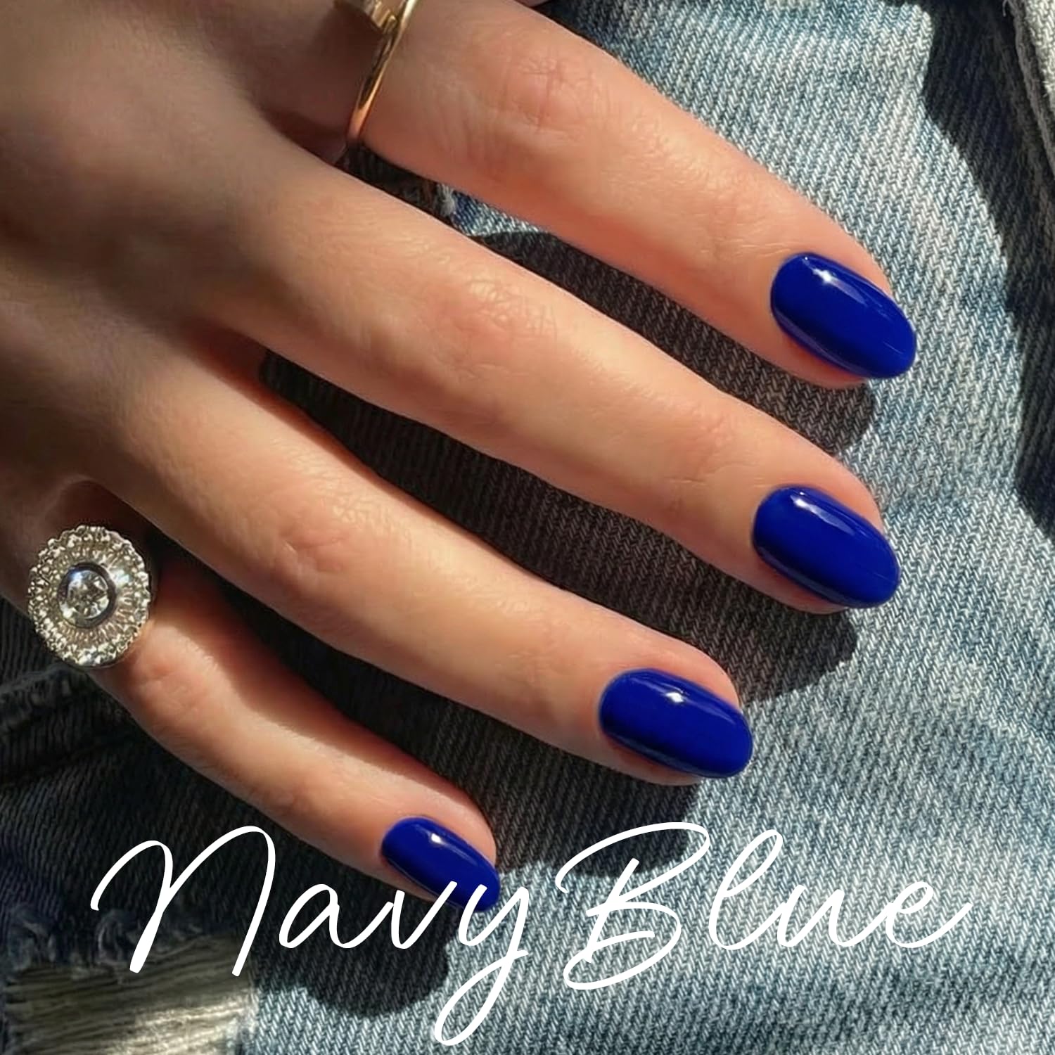 AZUREBEAUTY Navy Blue Nail Polish – Quick Dry. Long-Lasting. Natural Royal Blue Glossy Finish for DIY Manicure & Nail Art. Salon Quality for Women 0.34Oz : Beauty & Personal Care