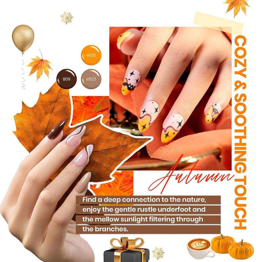 beetles Gel Polish Set Vivid Seasons - Summer Gel Nail Polish Set 36 Colors Pink Yellow Green Purple Jelly Shades 45pcs with Base & Top Coat UV LED Soak Off DIY Salon Gift for Women : Beauty & Personal Care