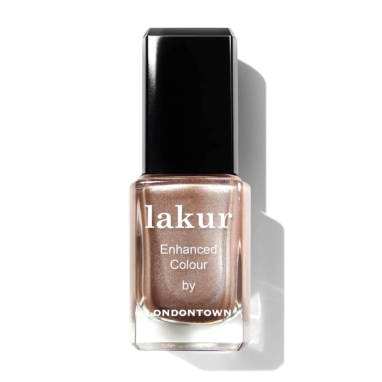LONDONTOWN Lakur Nail Polish – Nude & Brown Shades. Champagne in Bed. 0.4 Fl Oz. Long-Lasting. Streak-Free. Chip-Resistant | 21+ Free Non-Toxic Vegan Nail Color. Strengthens & Hydrates Nails : Beauty & Personal Care