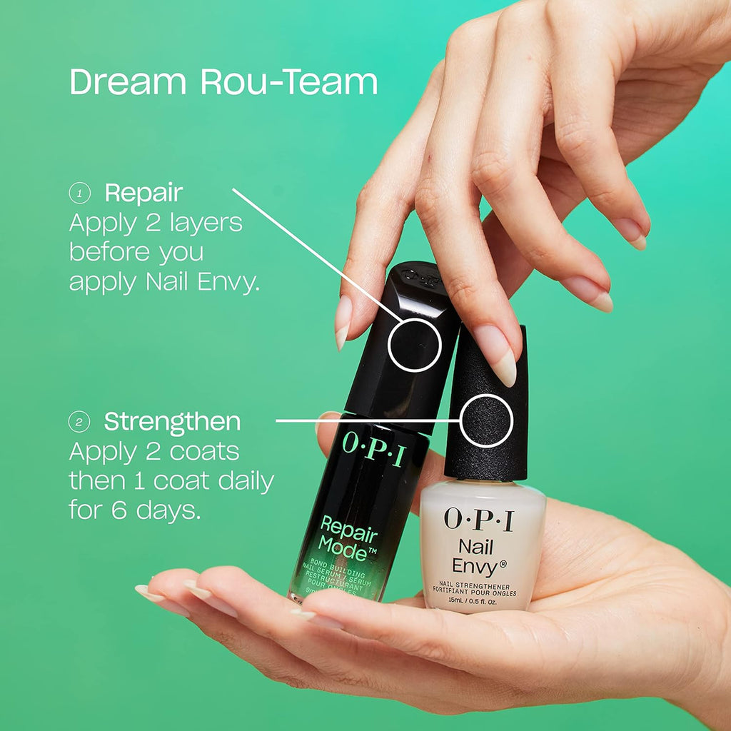 OPI Nail Envy Nail Strengthener Clear | Strengthening Nail Polish Treatment | For Weak & Thin Nails : Beauty & Personal Care