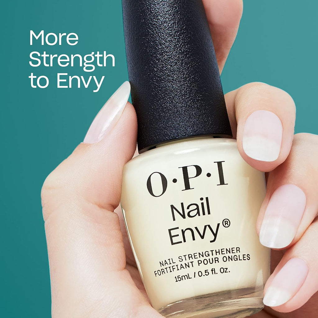 OPI Nail Envy Nail Strengthener Clear | Strengthening Nail Polish Treatment | For Weak & Thin Nails : Beauty & Personal Care