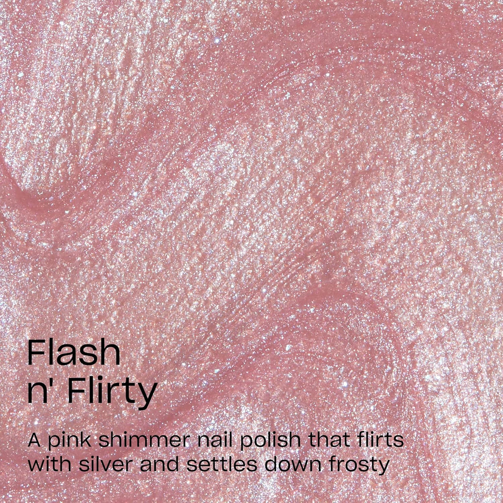 OPI RapiDry Flash n' Flirty | Opaque Soft Pink Pearl Quick Dry Nail Polish | Vegan. Smudge Proof. Fast Drying : Everything Else